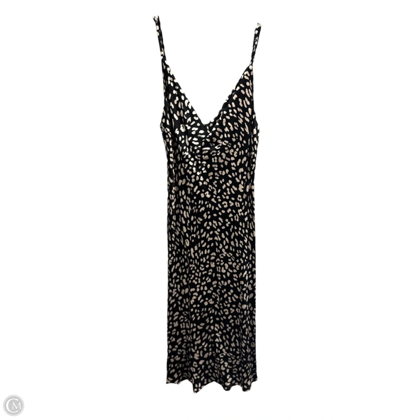 Dress Casual Maxi By Dress Forum In Black & Cream, Size: 4