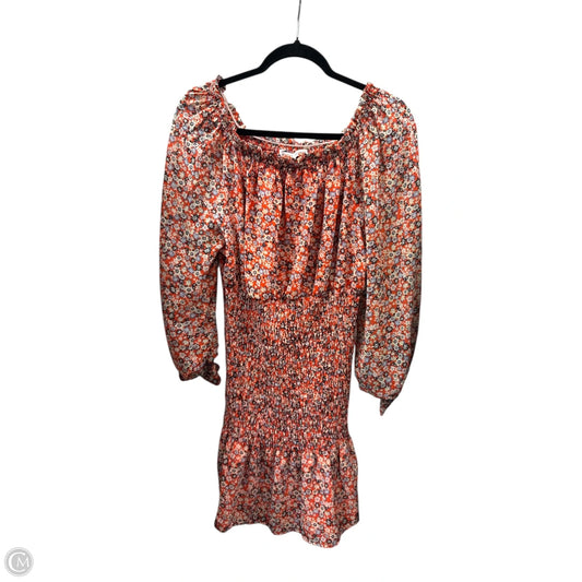 Dress Casual Short By Hyfve In Floral Print, Size: L