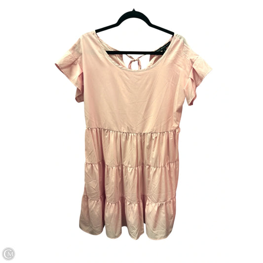 Dress Casual Short By Hyfve In Pink, Size: M
