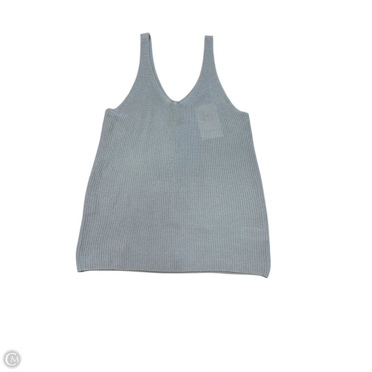Top Sleeveless By Double Zero In Blue, Size: S