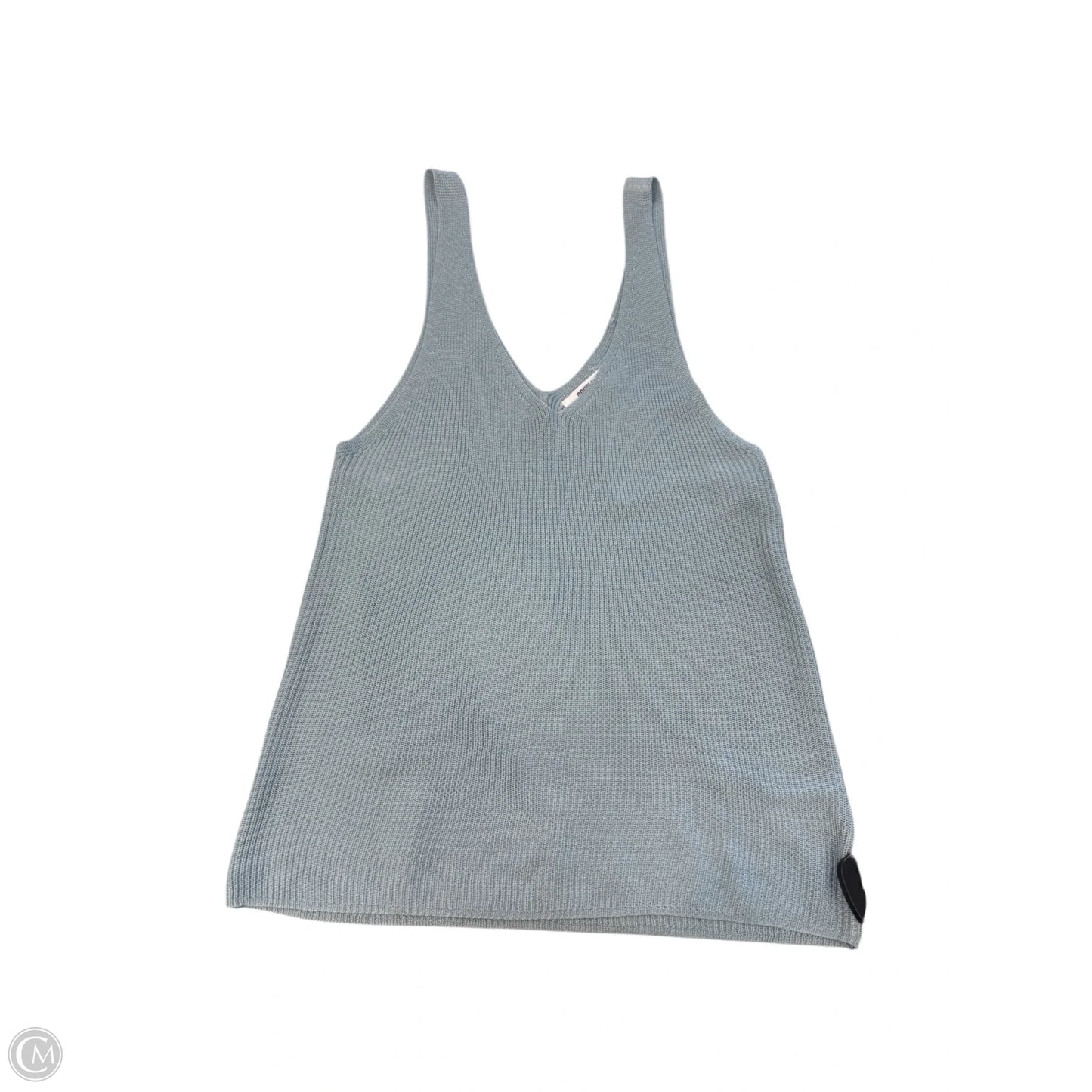 Top Sleeveless By Double Zero In Blue, Size: L