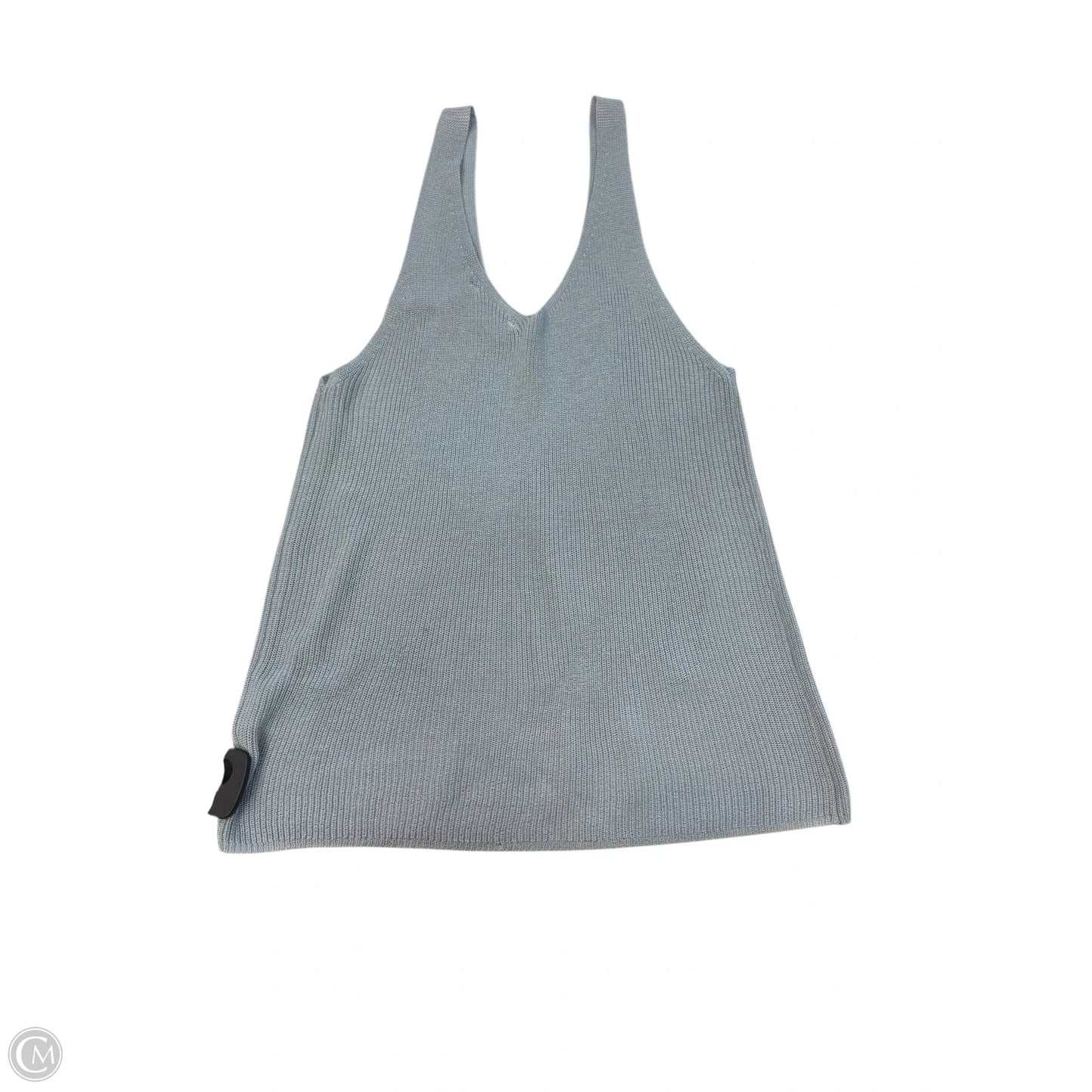 Top Sleeveless By Double Zero In Blue, Size: L
