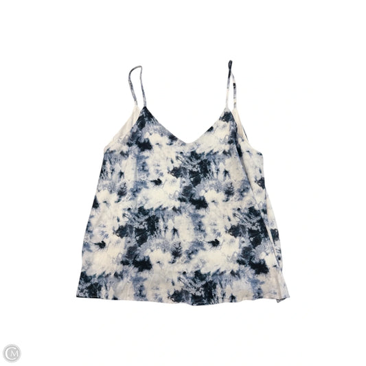 Top Sleeveless By Double Zero In Blue, Size: S