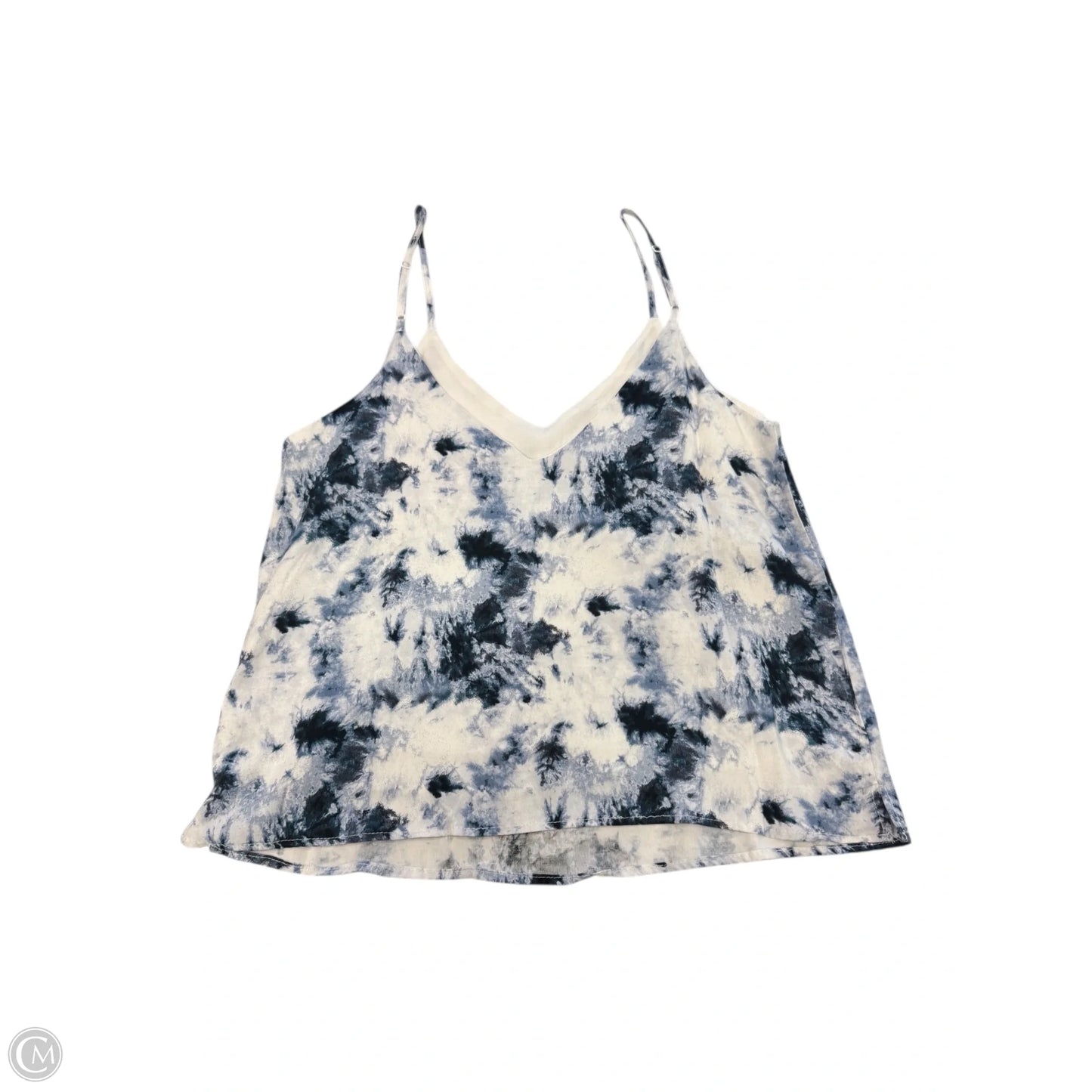 Top Sleeveless By Double Zero In Blue, Size: S