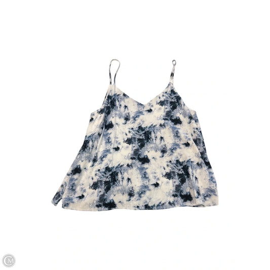 Top Sleeveless By Double Zero In Blue, Size: M