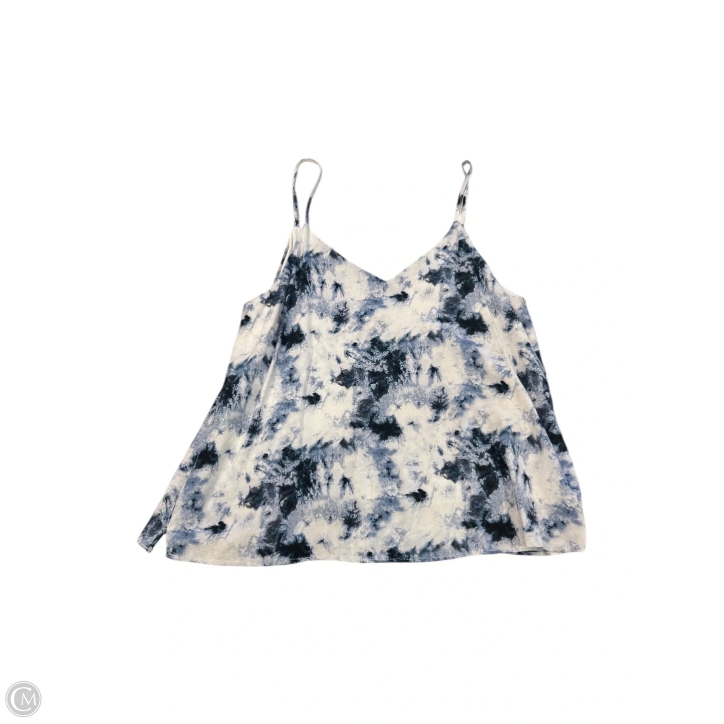 Top Sleeveless By Double Zero In Blue, Size: M