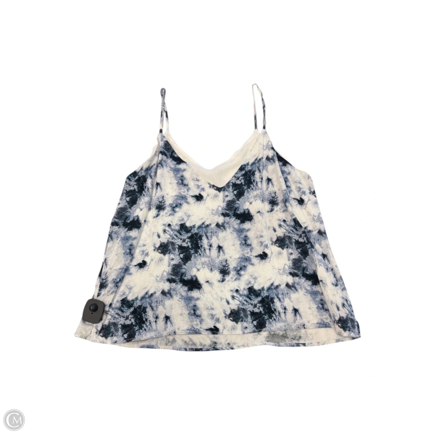 Top Sleeveless By Double Zero In Blue, Size: M