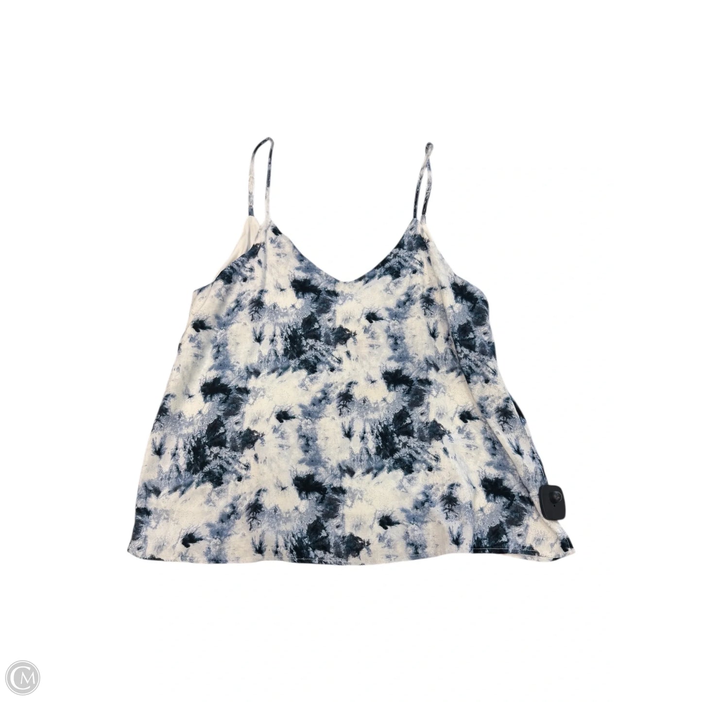 Top Sleeveless By Double Zero In Blue, Size: L