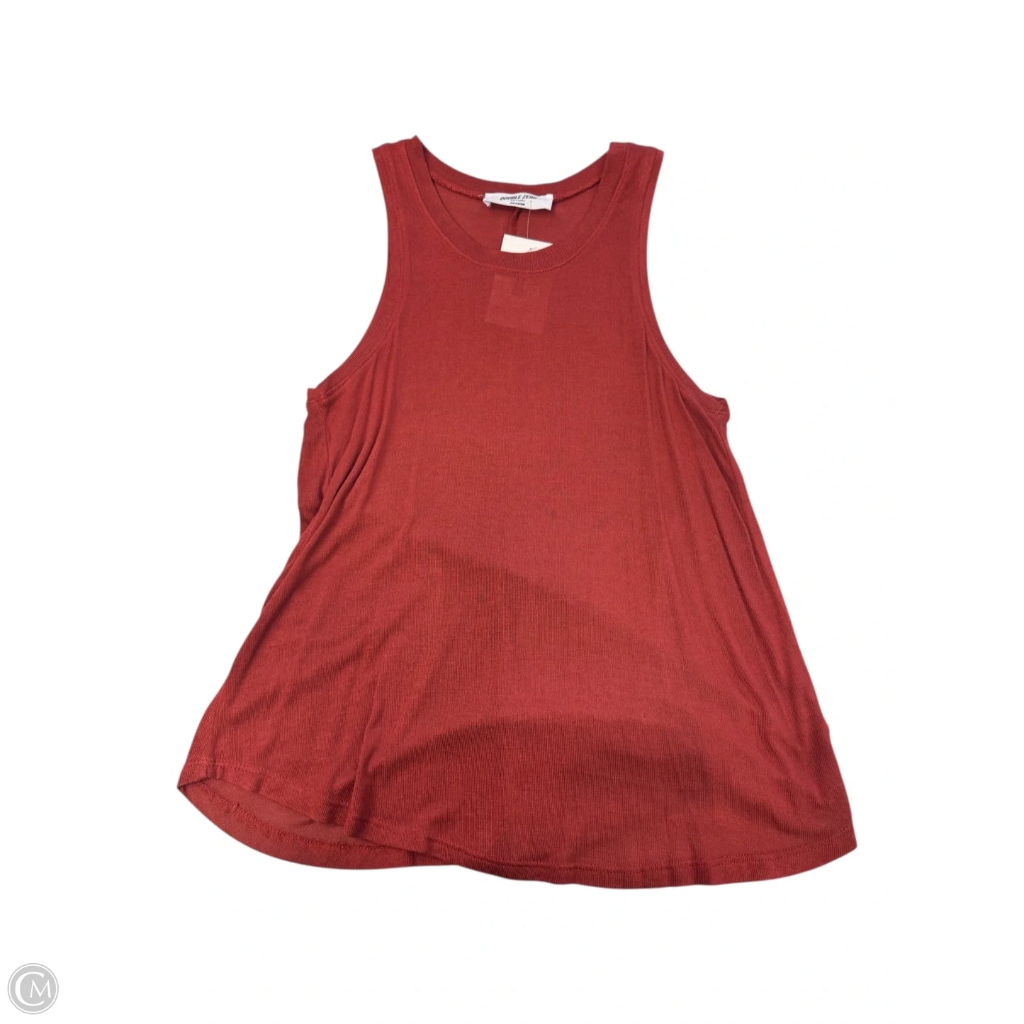Top Sleeveless By Double Zero In Orange, Size: S