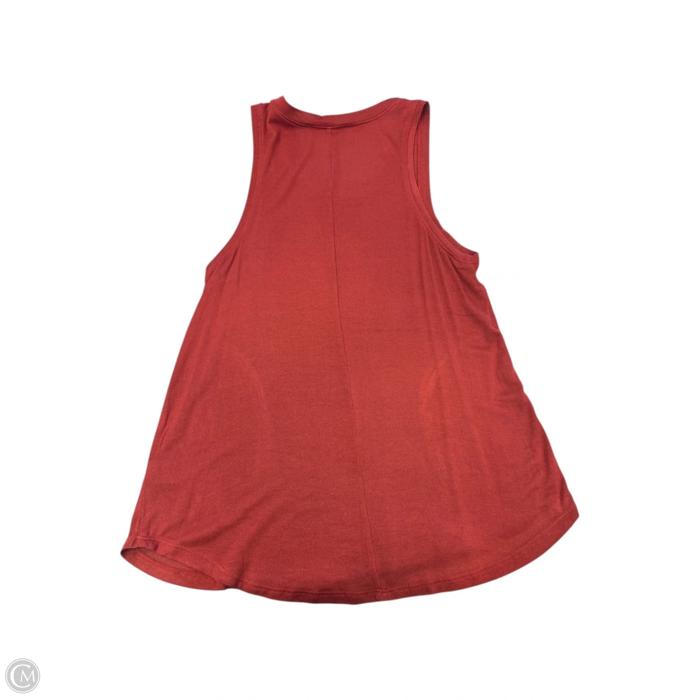 Top Sleeveless By Double Zero In Orange, Size: S