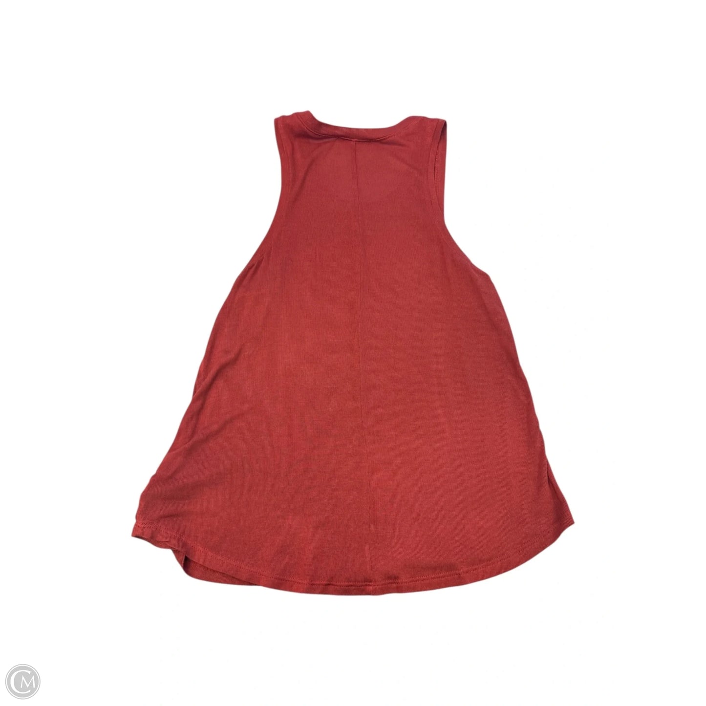 Top Sleeveless By Double Zero In Orange, Size: M