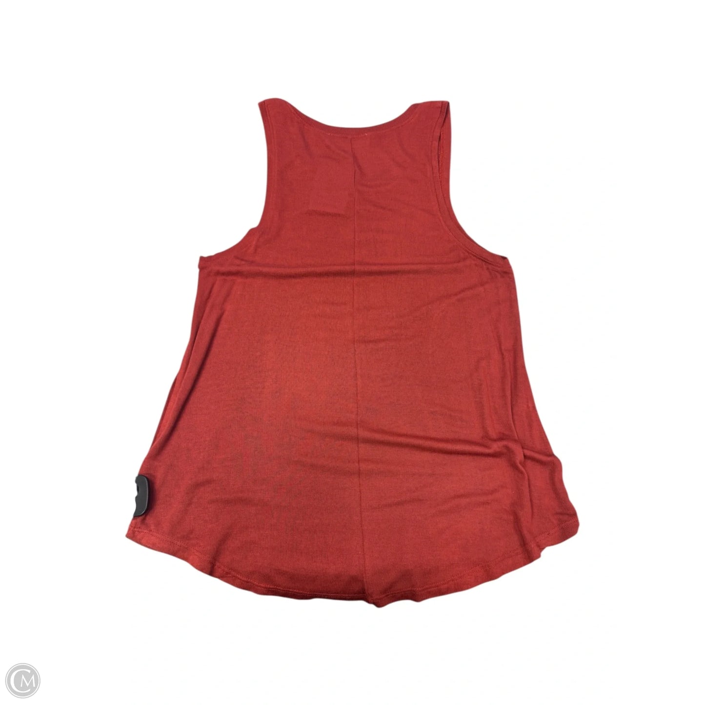 Top Sleeveless By Double Zero In Orange, Size: L