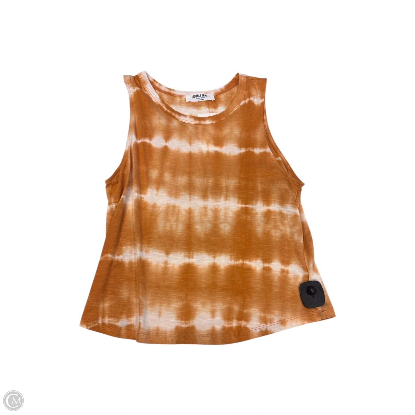 Top Sleeveless By Double Zero In Orange, Size: M