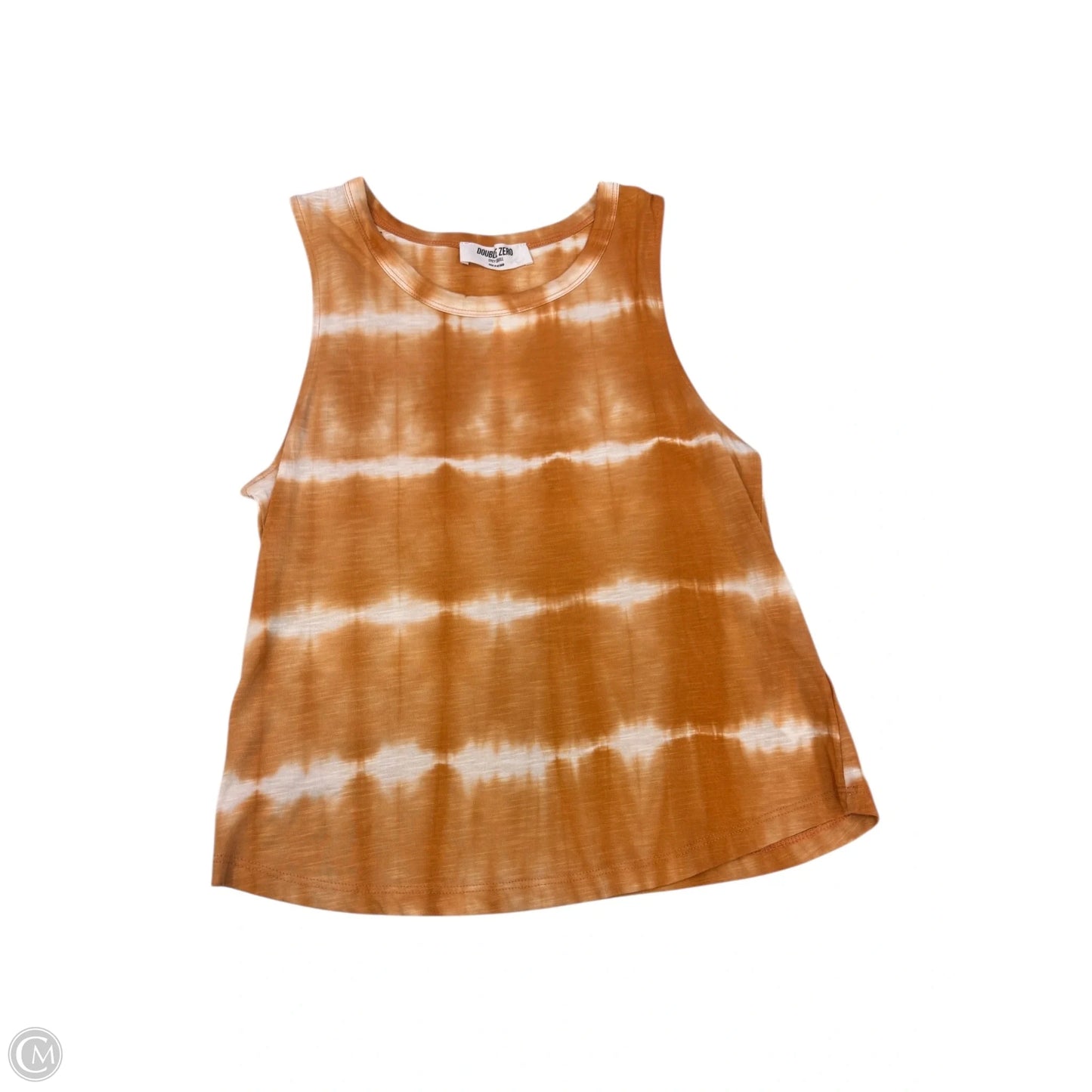 Top Sleeveless By Double Zero In Orange, Size: S