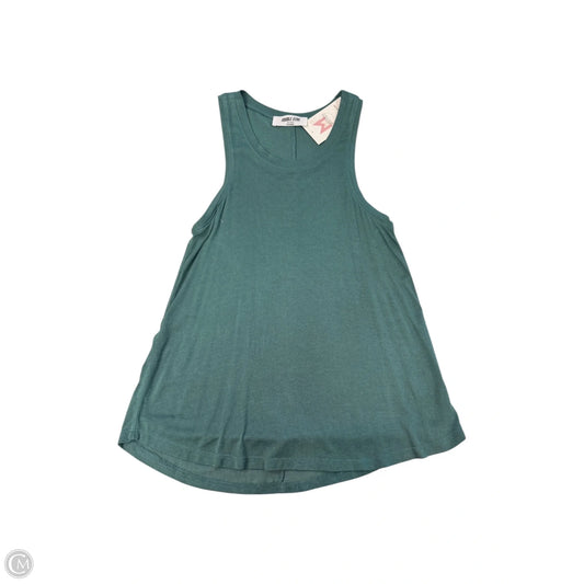 Top Sleeveless By Double Zero In Green, Size: S