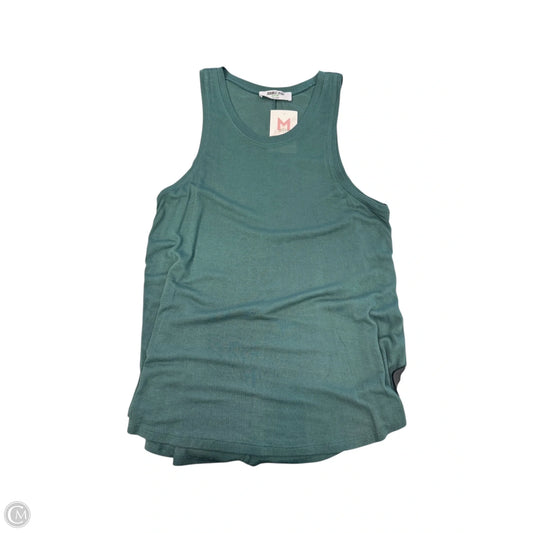 Top Sleeveless By Double Zero In Green, Size: L