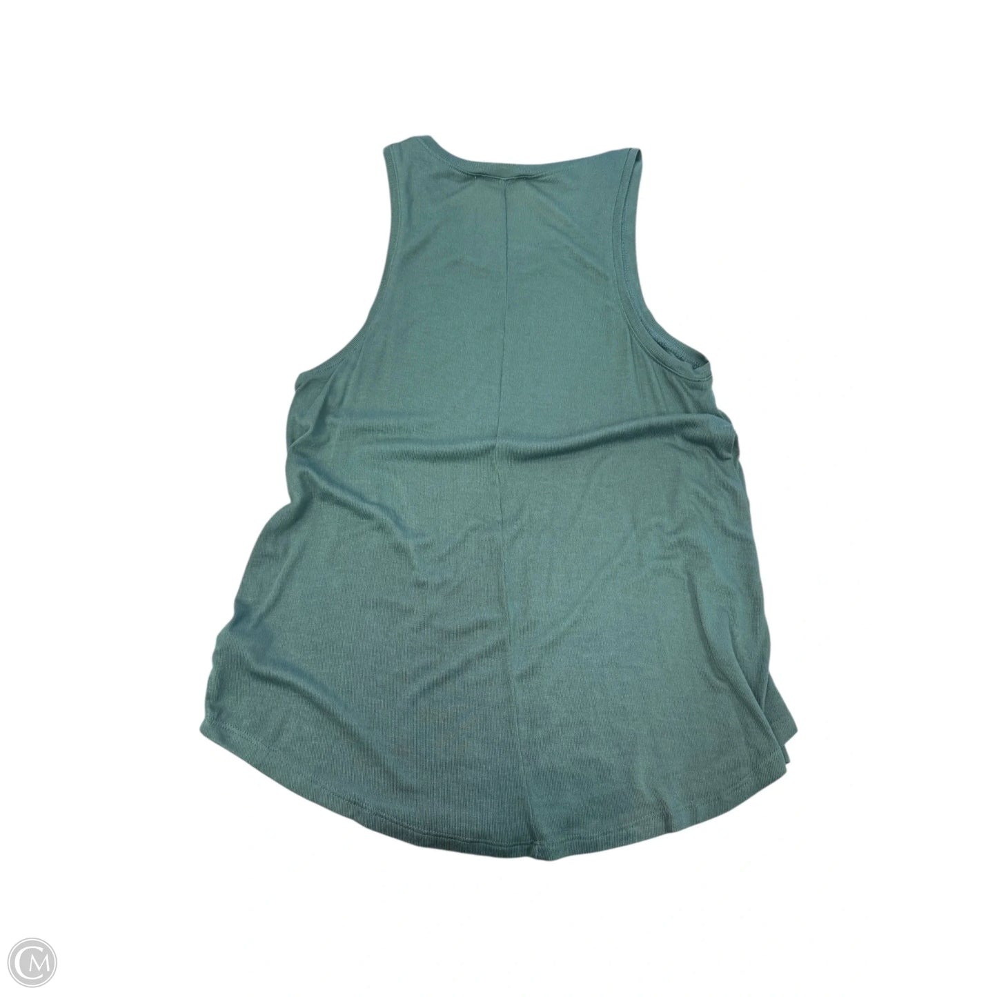 Top Sleeveless By Double Zero In Green, Size: L