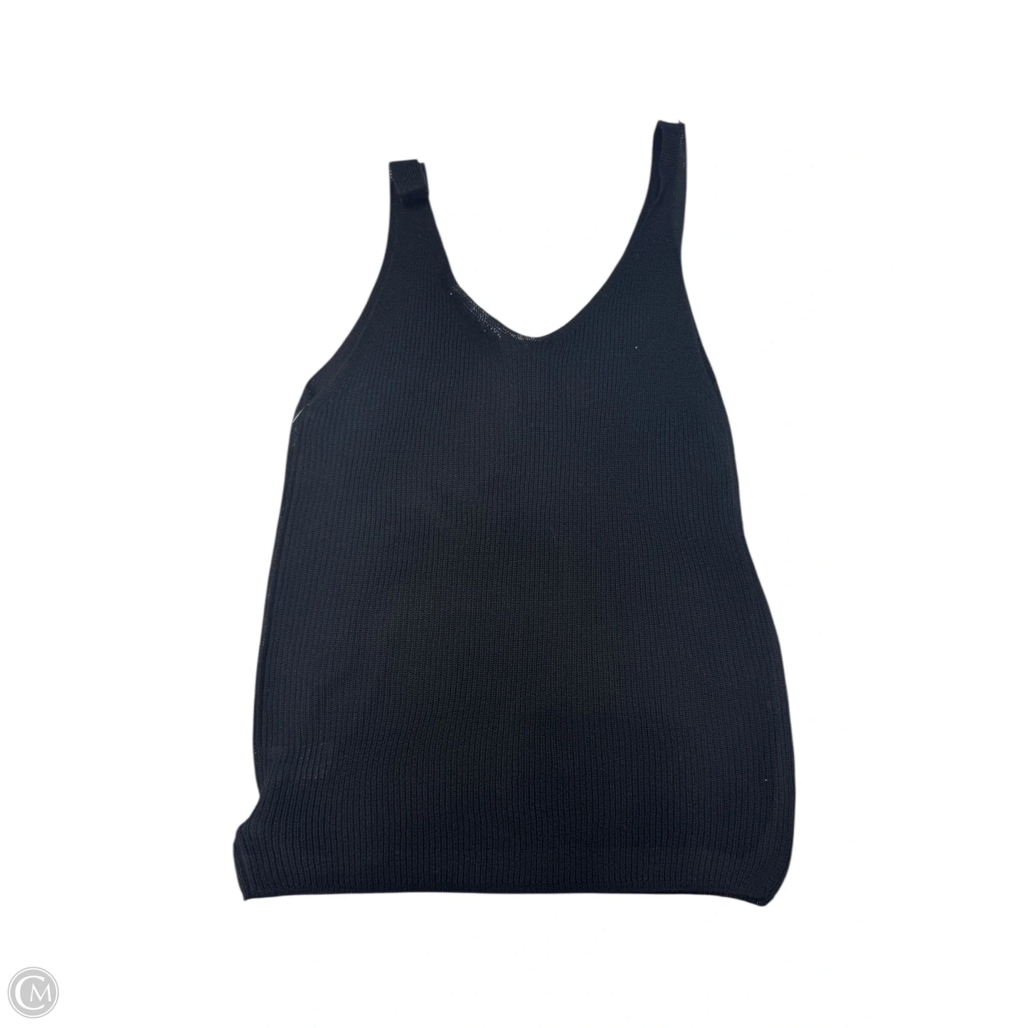 Top Sleeveless By Double Zero In Black, Size: S