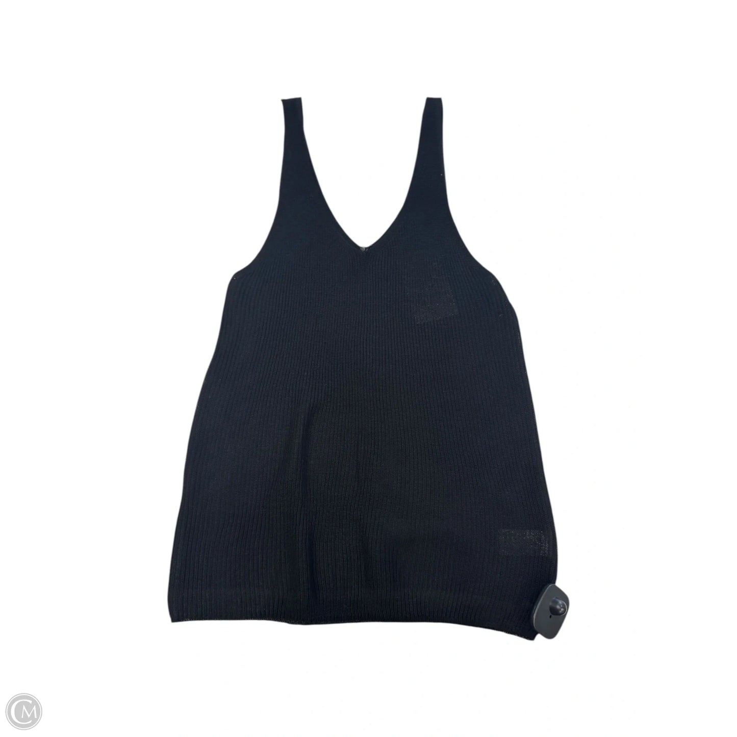 Top Sleeveless By Double Zero In Black, Size: M
