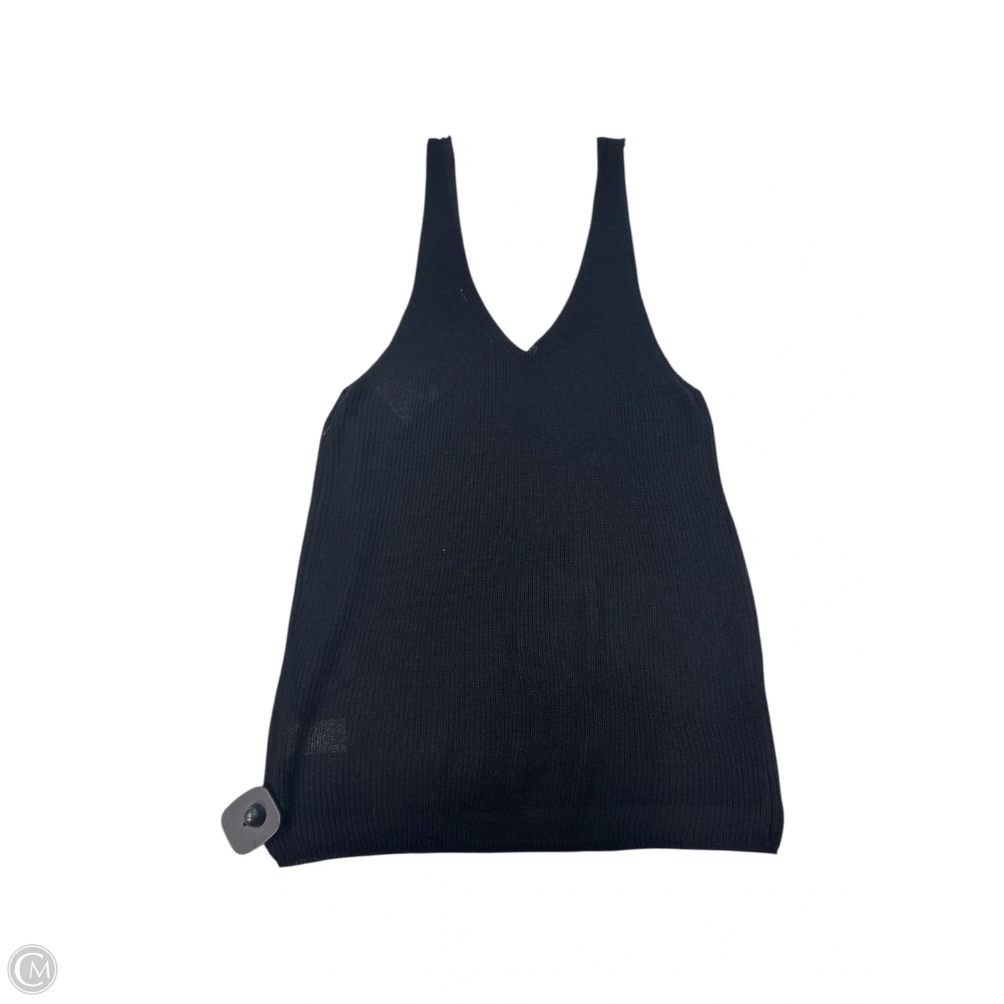 Top Sleeveless By Double Zero In Black, Size: M