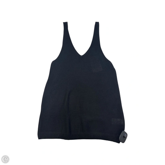 Top Sleeveless By Double Zero In Black, Size: M