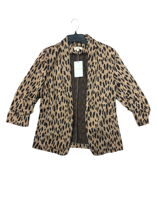 Animal Print Blazer Ee Some, Size S