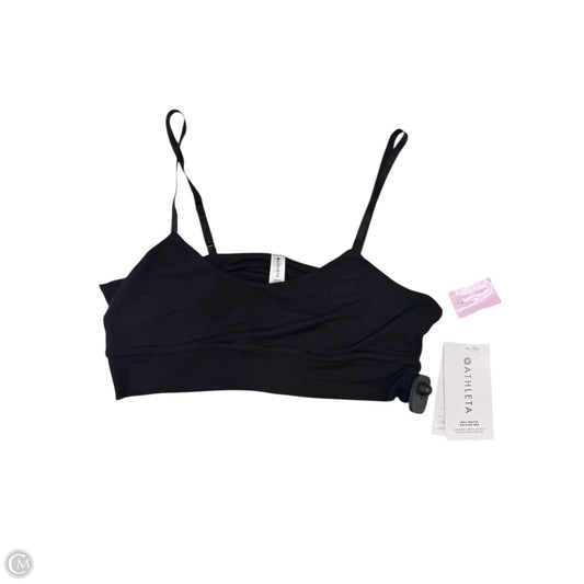 Athletic Bra By Athleta In Black, Size: Xl