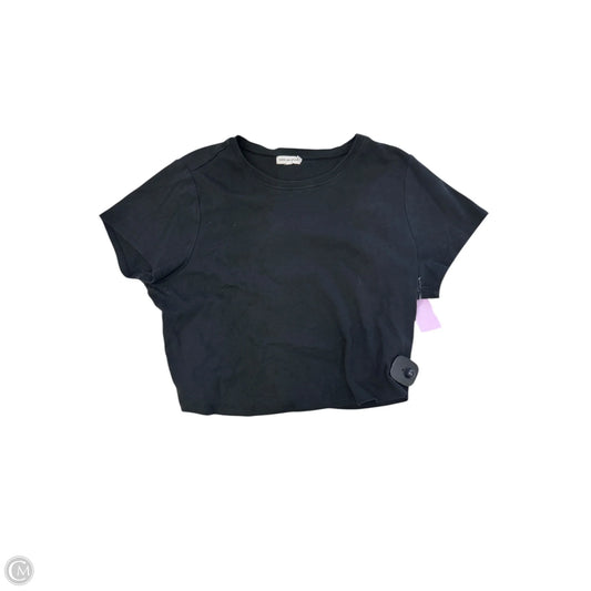 Top Short Sleeve Designer By Good American In Black, Size: M