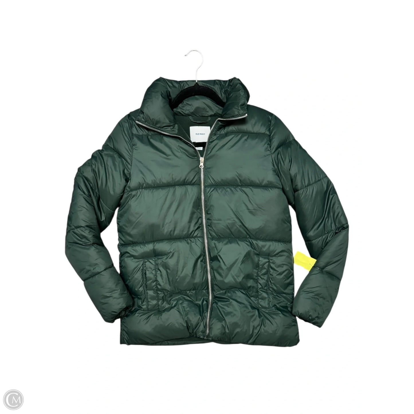Coat Puffer & Quilted By Old Navy In Green, Size: Xs